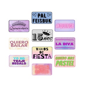 Quinceañera Photo Booth Props