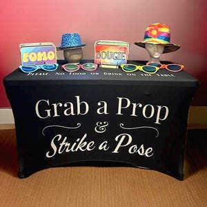 Photo Booth Table Cloth