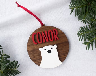 Singing Polar Bear Christmas Decoration - Christmas Tree Lighting 2021