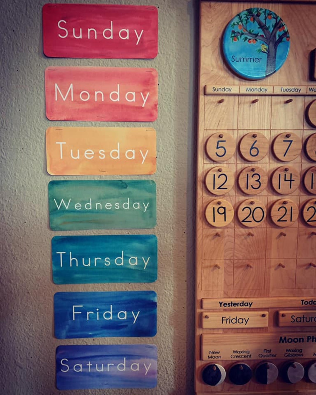 Days of the Week Printables - Etsy