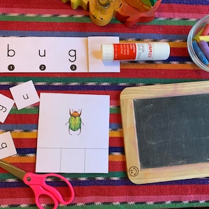 CVC Read to Reveal, Build the Word
