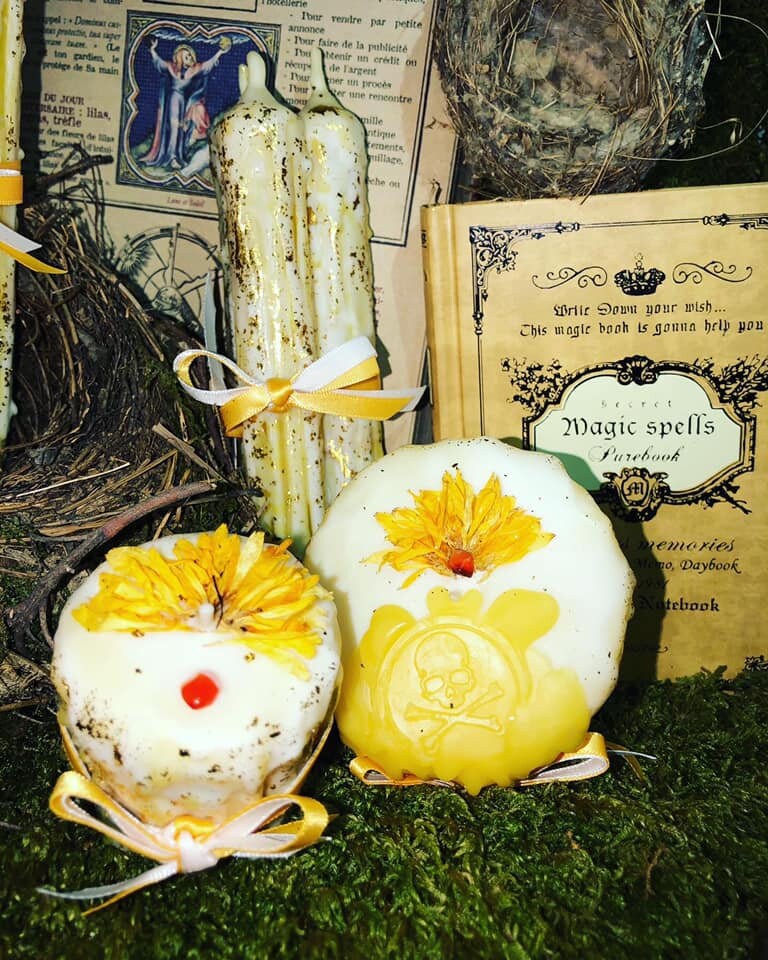 Bougies Rituelles Lait & Miel