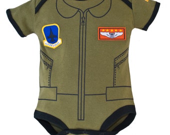 baby air force flight suit