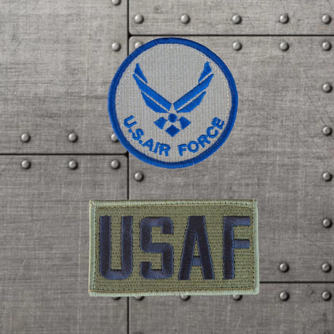 2 Pack Air Force Flight Suit Patches - Etsy