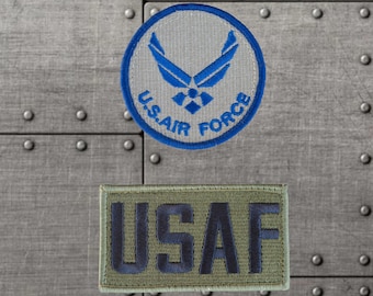 2 pack Air Force Flight Suit Patches