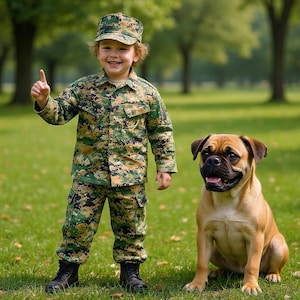 3 pc Youth Marine Uniform/Costume