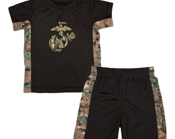 Marine Athletic Toddler Set