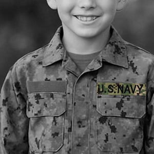 海軍NWUタイプIIIネームテープ