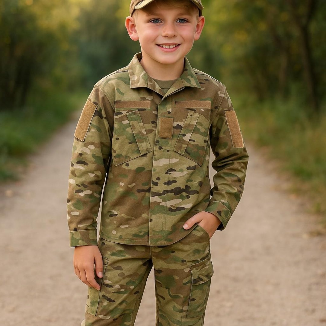 3 Piece Youth Army/air Force Multicam Uniform Costume - Etsy