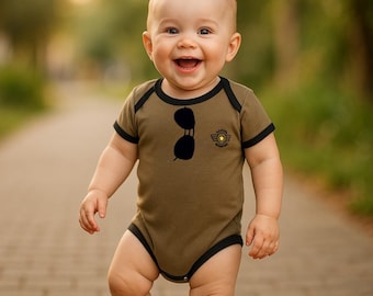 Little Wingman Baby Bodysuit