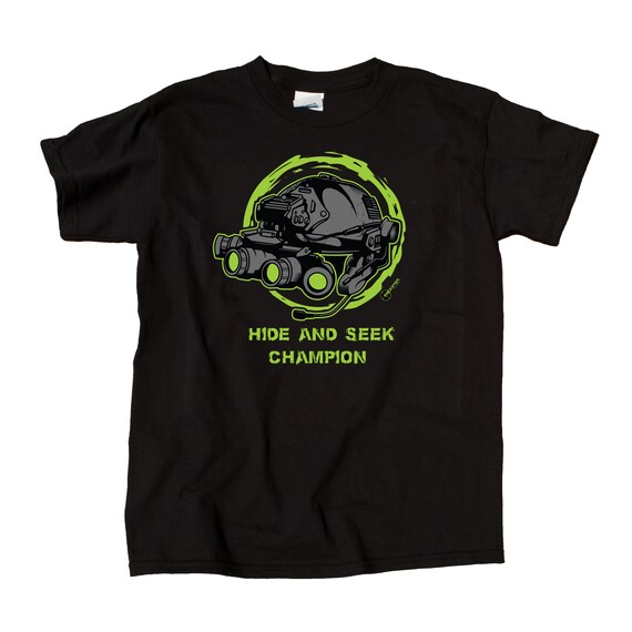 Hide and seek champion t shirt sales