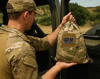 Multicam taktische Kordelzug Rucksack