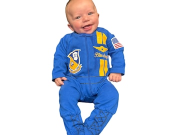 Blue Angels Baby Flight Suit