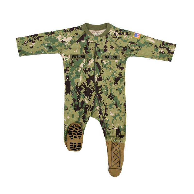 navy baby boots