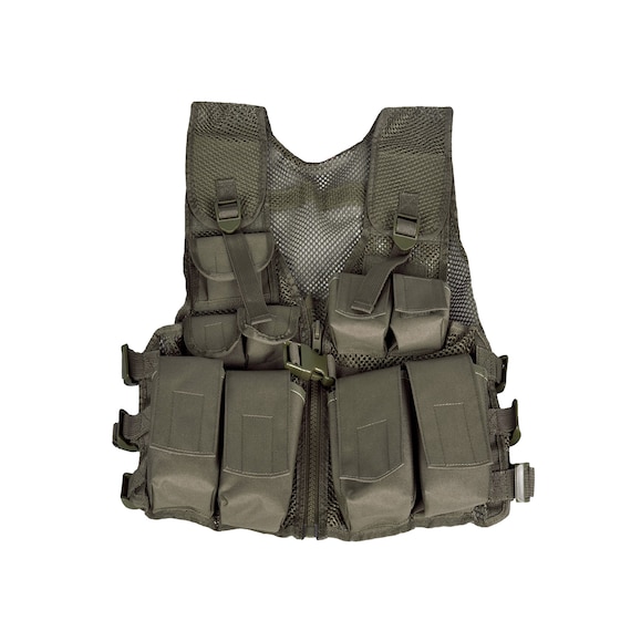 USA Tactical Vest Military Gun Holder Molle Police Airsoft Combat Assault  Gear