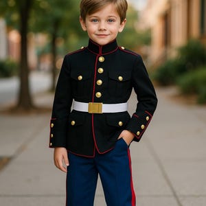 Jugend Marine Kleid Blues Uniform Kostüm
