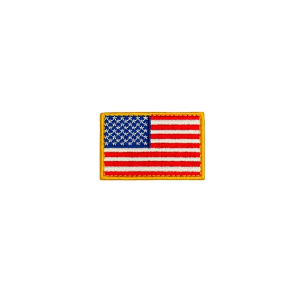 Embroidered American Flag Patch Standard