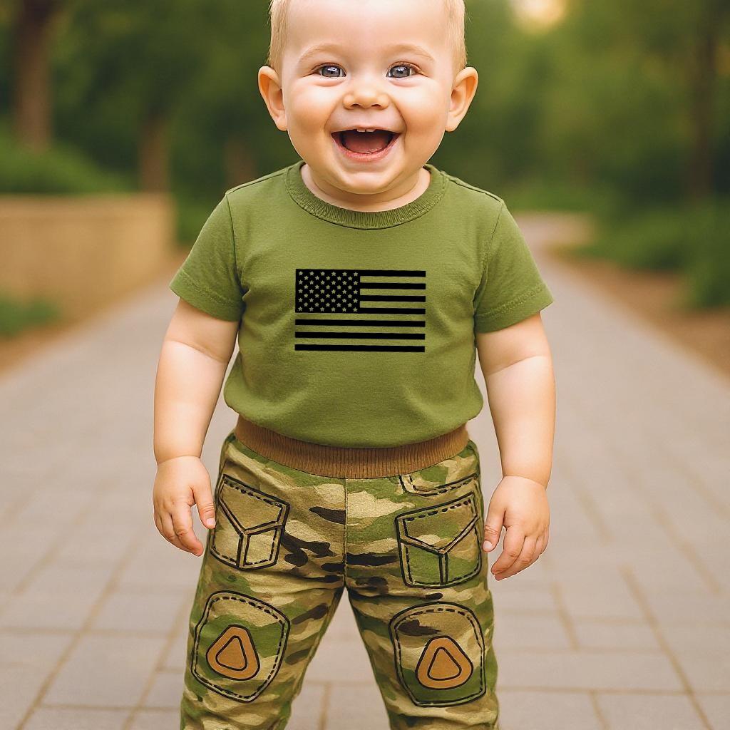 Baby Multicam Combat Pants