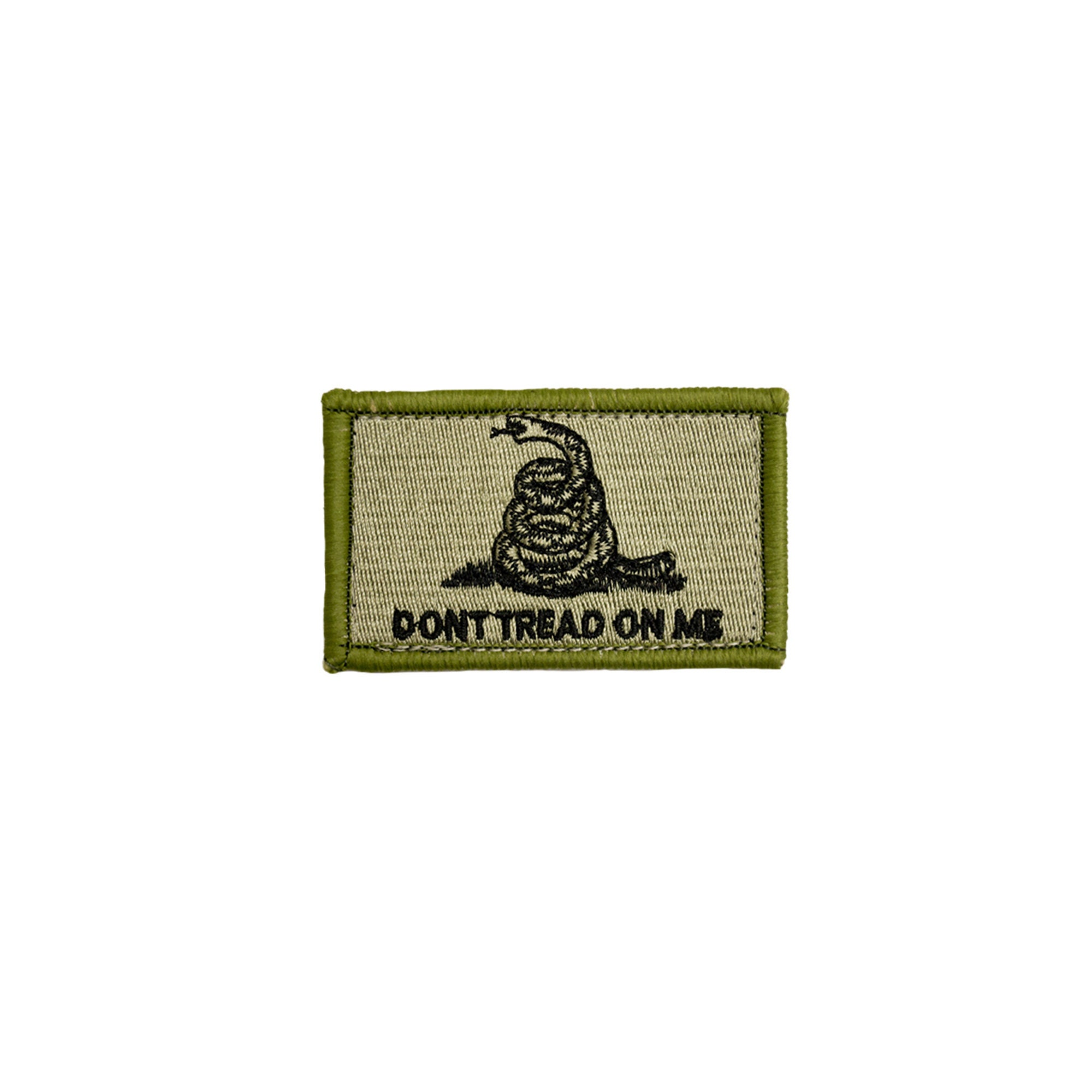 No Step on Snek - 2x3 Patch Olive Drab | Tactical Gear Junkie