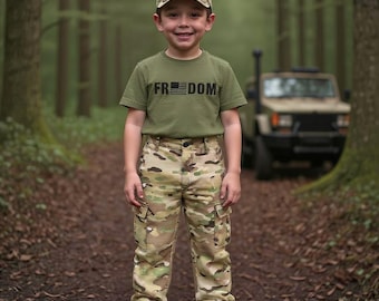 Youth Army/Air Force Multicam Pants