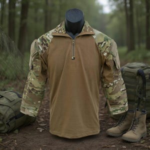Youth Multicam Combat Tactical Shirt