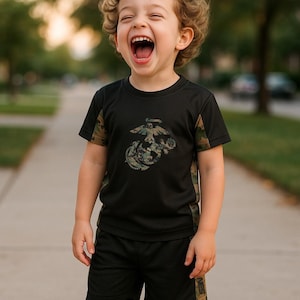 Marine Athletic Toddler Set