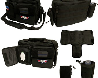 Tacticool Diaper Bag 5 Piece Combo Black