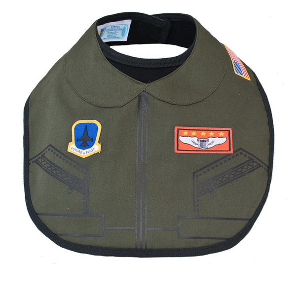 Flight Suit Baby Bib