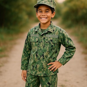 Youth Navy NWU Licensed 3pc Uniform Costume
