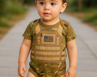 Multicam Camo Baby Bodysuit