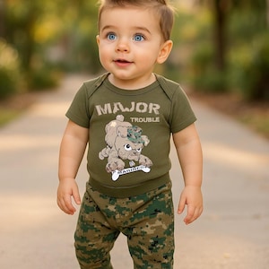 Marine &quot;Major Trouble&quot; 2pc set