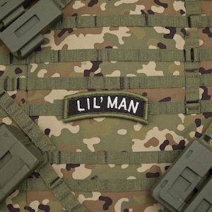 Lil&#39; Man Rocker Patch OD Green and Black