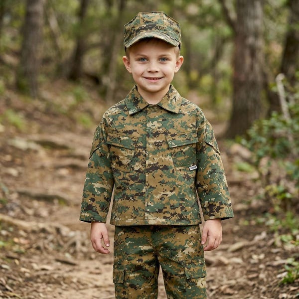 3 pc Youth Marine Uniform/Costume