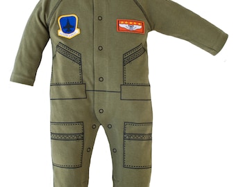 Baby Flight Suit Crawler