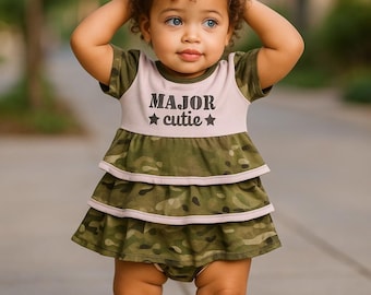 Multicam Major Cutie Baby Dress