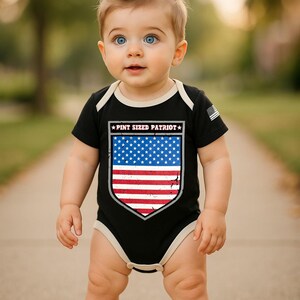 Pint-Sized Patriot Baby Bodysuit