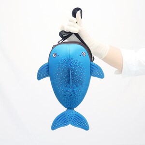 Whale Leather Bag - Etsy display picture 1