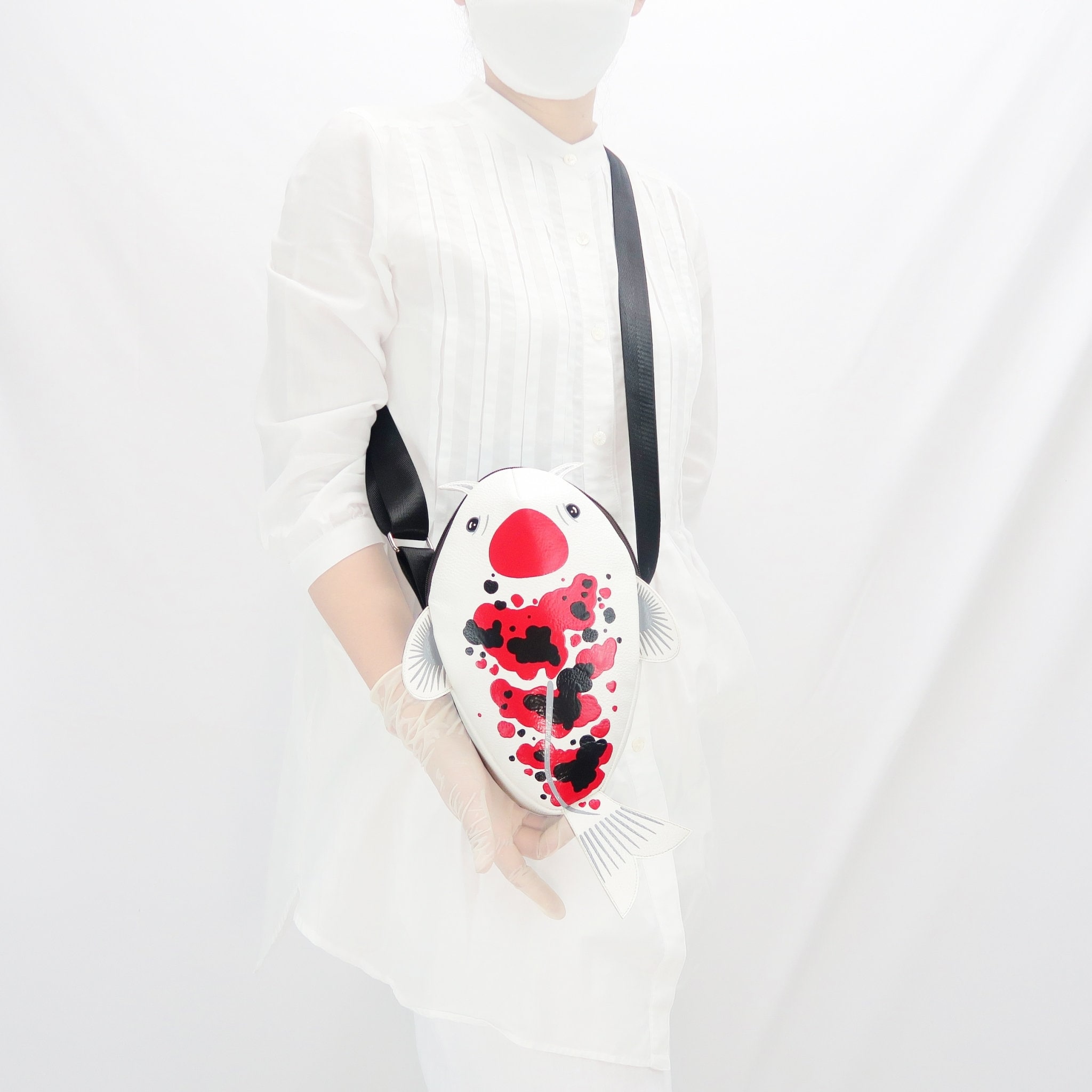 Hd Koi - Bolso Bandolera Con Estampado De Peces Para Hombres Y Mujeres