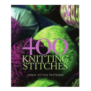 400 Knitting Stitches  Great Stitch Patterns - E-Book Instant Download PDF files