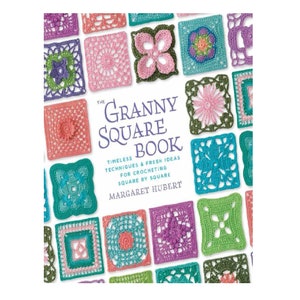 Crochet Granny Square E-book Instant Download Crochet PDF Pattern Best of  Blocks Floral Granny Square Pattern 