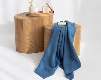 100% linen bath towel, Linen sauna towel, Bath towel set, Organic linen towels, Pre-washed bath towels, Body towels, Blue bath towel, Linen