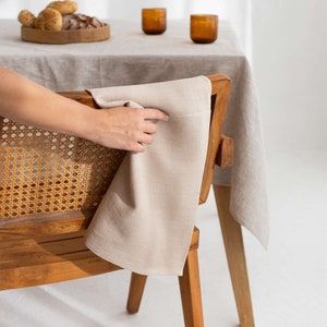 Washed linen kitchen towel, Kitchen tea towel, Linen dishcloth, Flax tea towel, Organic linen towels, Set of Tea towels, Reusable towels