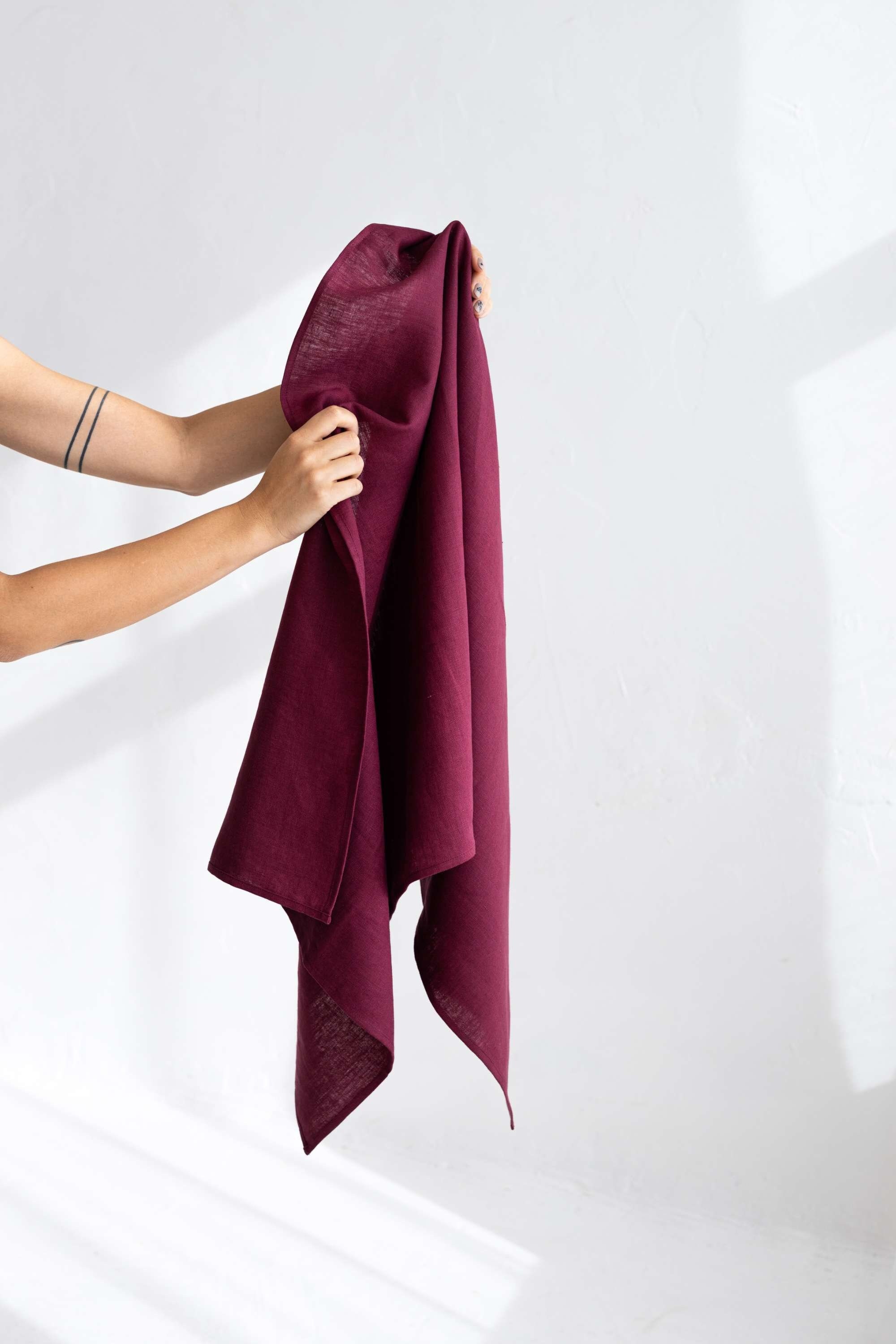 Linen spa towel, Bath wrap towel, Various colors bath towels, Pre-washed bath towels, Sauna towels, Merlot bath towel, Guest bath towels