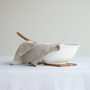 Natural linen dish towel, Washed linen kitchen towel, Kitchen tea towel, Linen dishcloth, Flax tea towel, Organic linen towels, Tea towels
