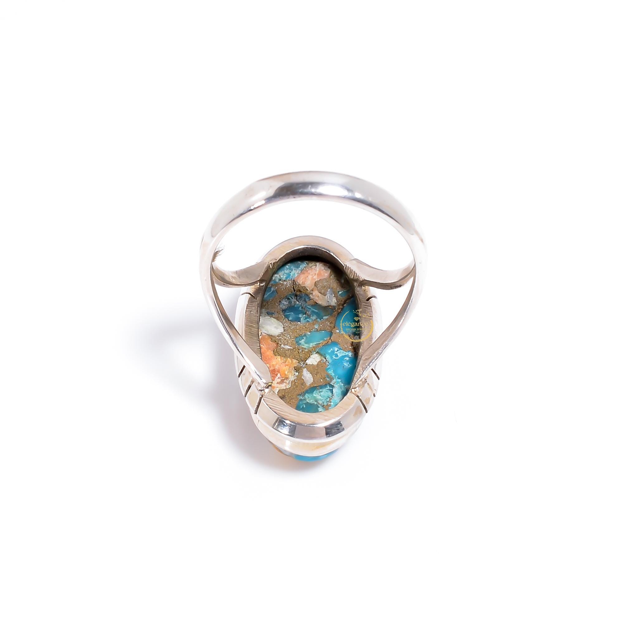Sterling Silver Spiny Oyster Ring: Adjustable Women's Ring - Etsy
