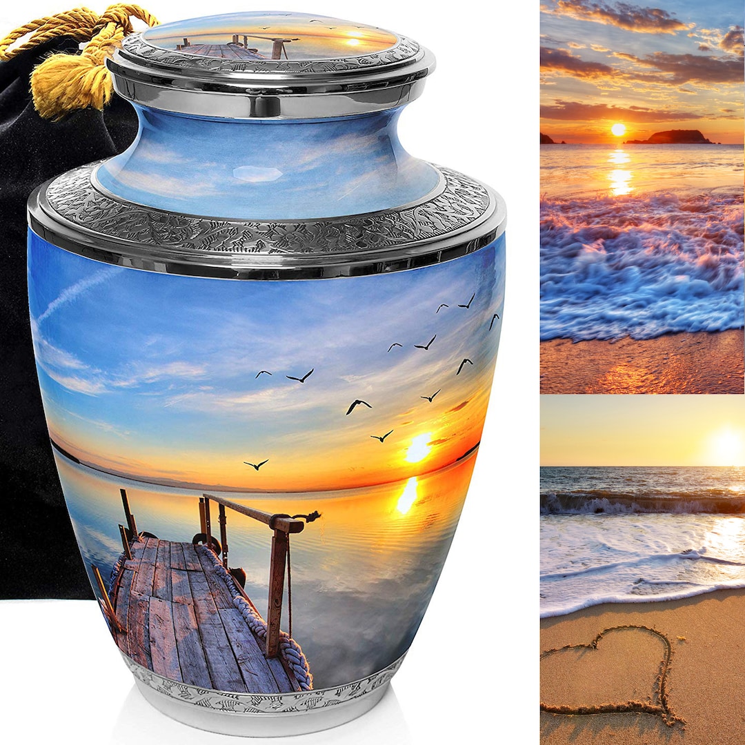 Dock of the Bay Cremation Urns for Human Ashes Large Small