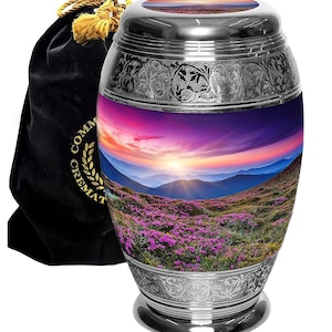 Urnas celestiales para cenizas humanas Urnas de cremación grandes, pequeñas y XL para adultos Urnas de recuerdo Urnas para humanos y urnas funerarias para cenizas