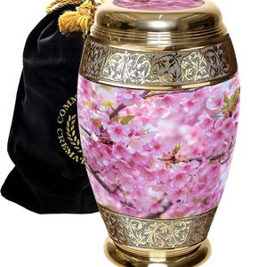 Urns for Human Ashes Large XL Small Flower Cremation Urns for Adults Keepsakes Urn Urns for Humans & Burial Urns for Ashes Adult Urns