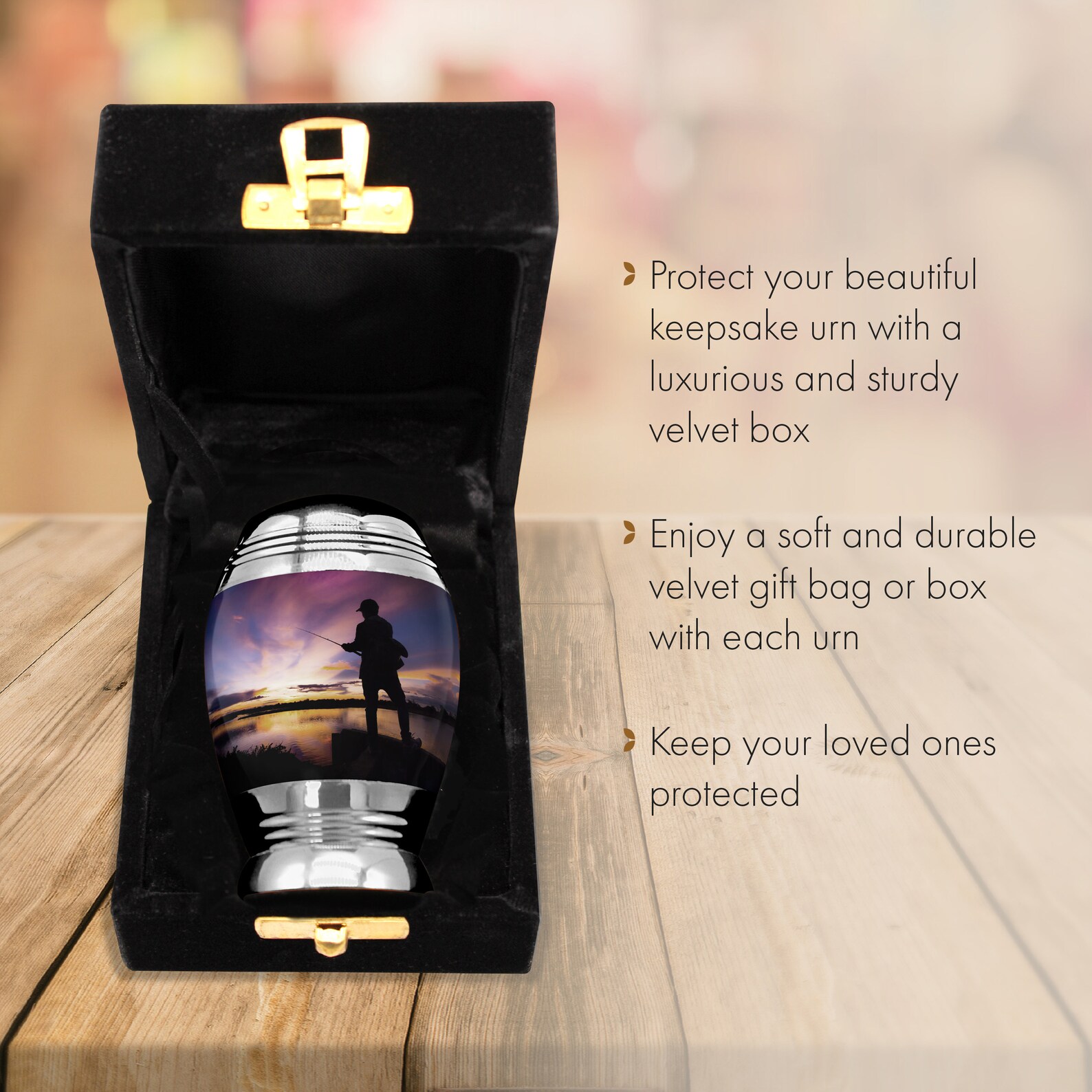 Gone Fishing Cremation Urns for Human Ashes Large XL Small Etsy