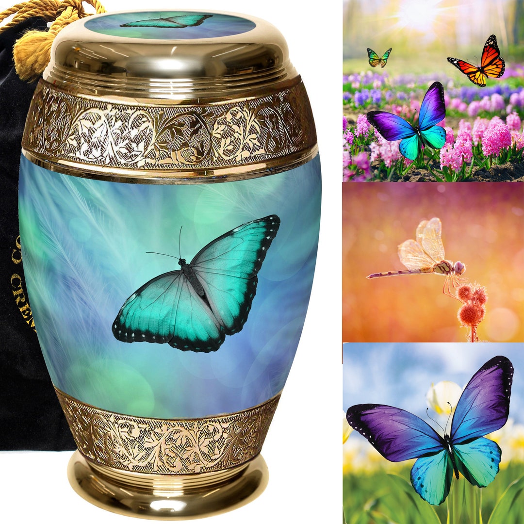 Butterfly Cremation Urns for Human Ashes Large XL Small Cremation Urns
